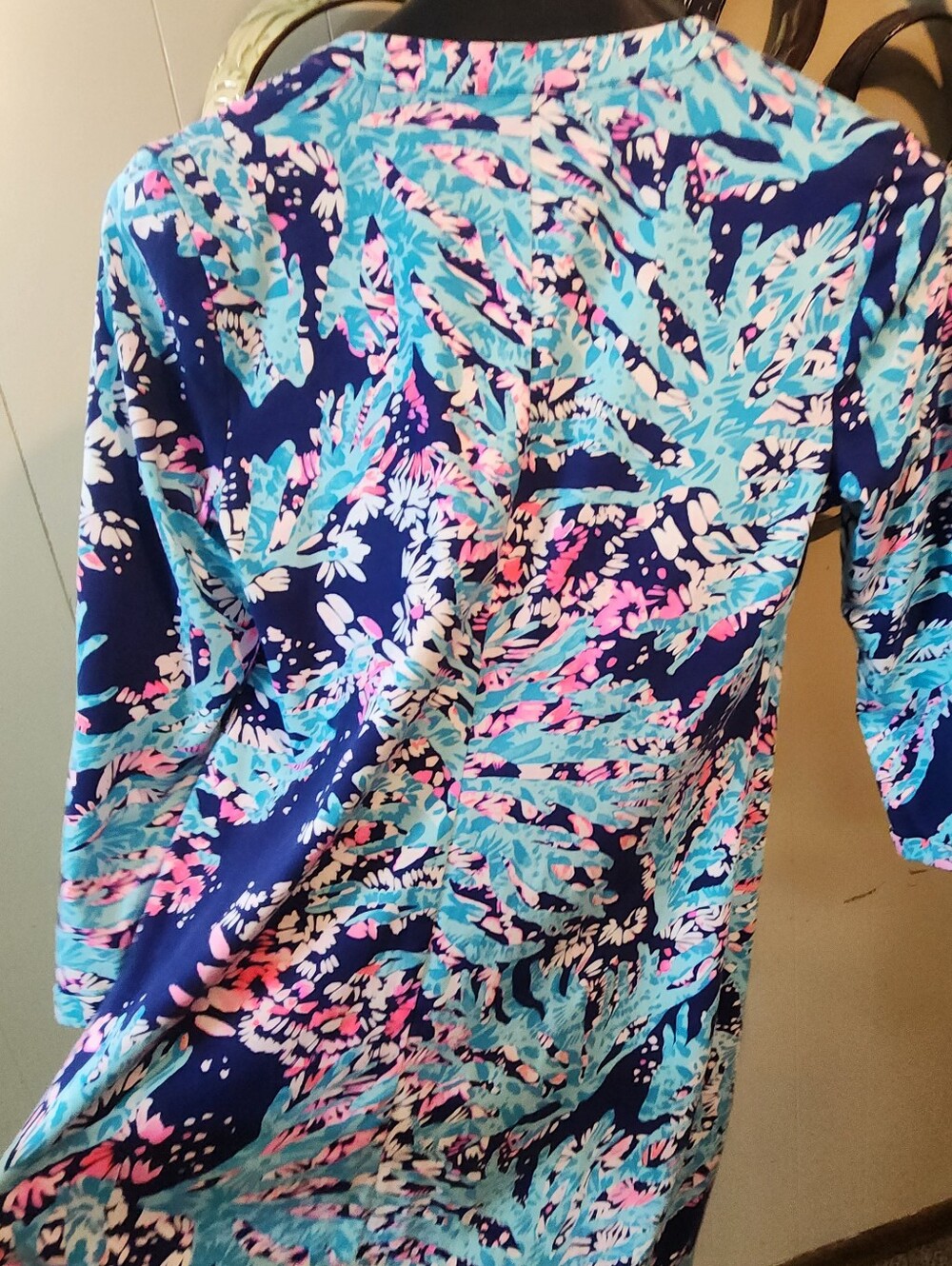 Lily Pulitzer Long Sleeve Cotton Dres - Picture 7 of 9